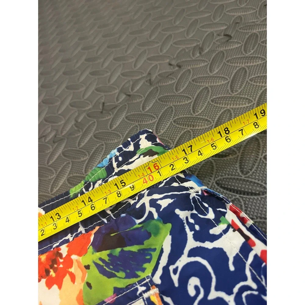 Polo Ralph Lauren Swimsuit Swim Shorts - Bright Aloha Floral Watercolor Small